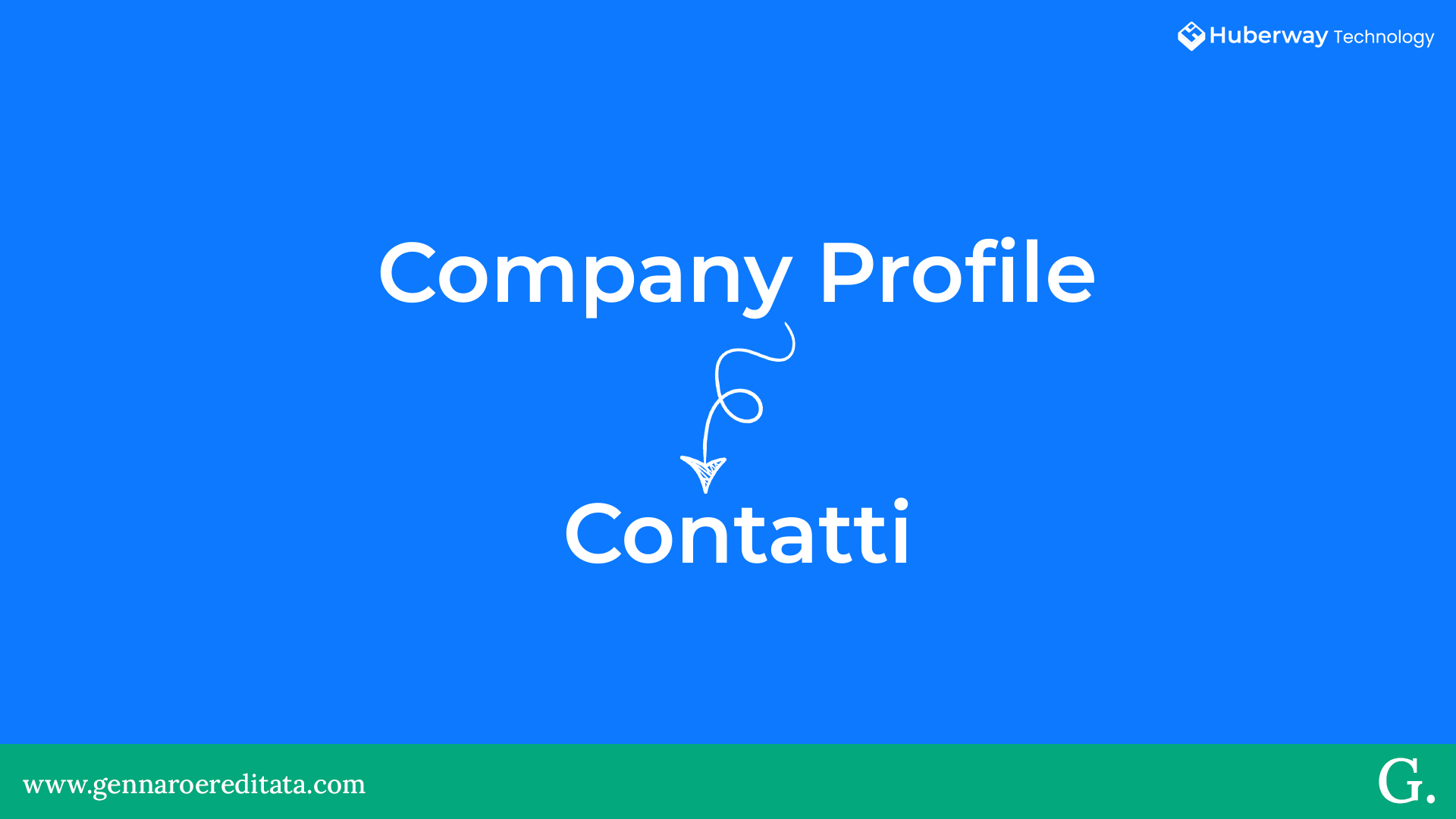 Dati, contatti e AI: perché oggi senza Company Profile stai solo facendo rumore